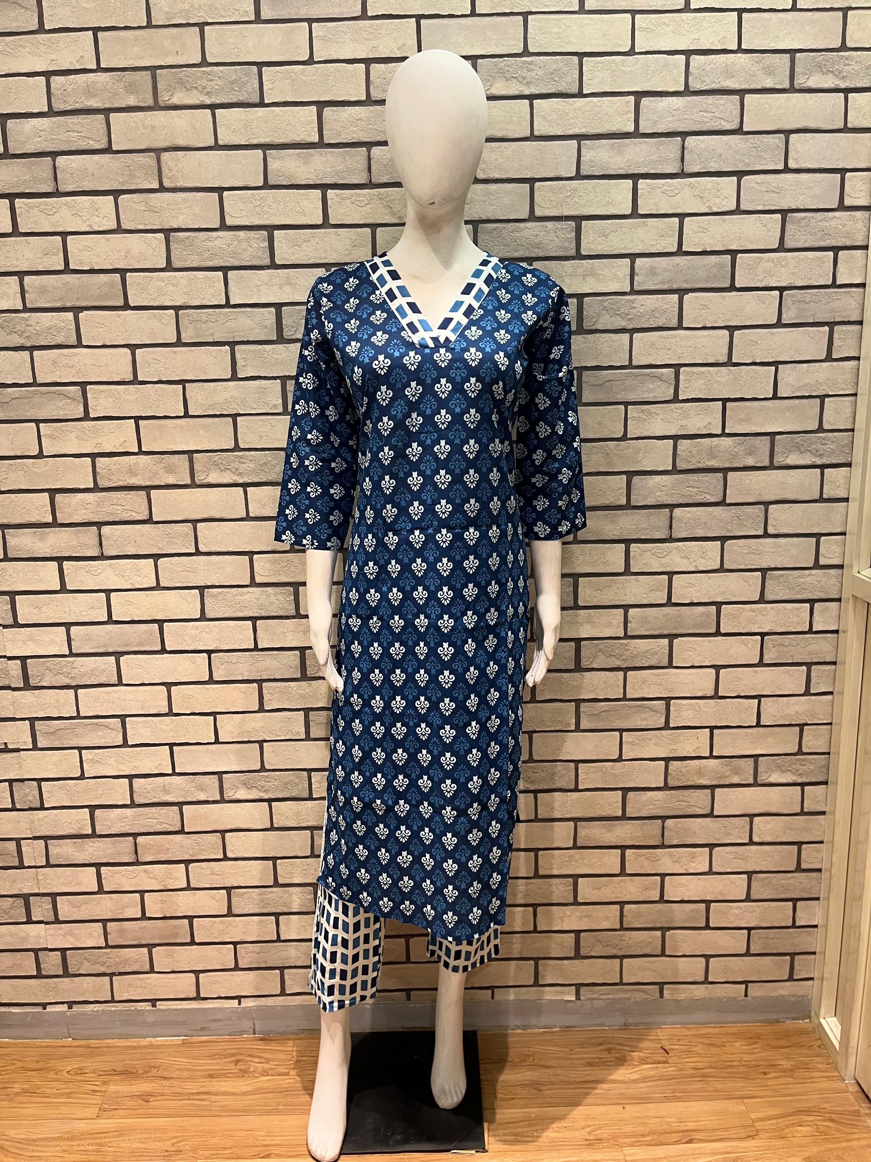Cotton Kurta Pant set - Image 3