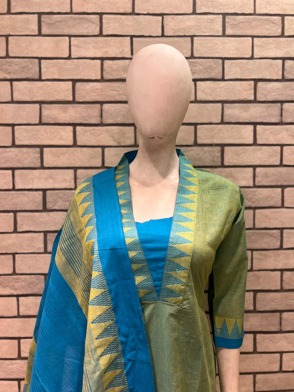 Bhagalpuri Cotton Salwar Set - Image 2