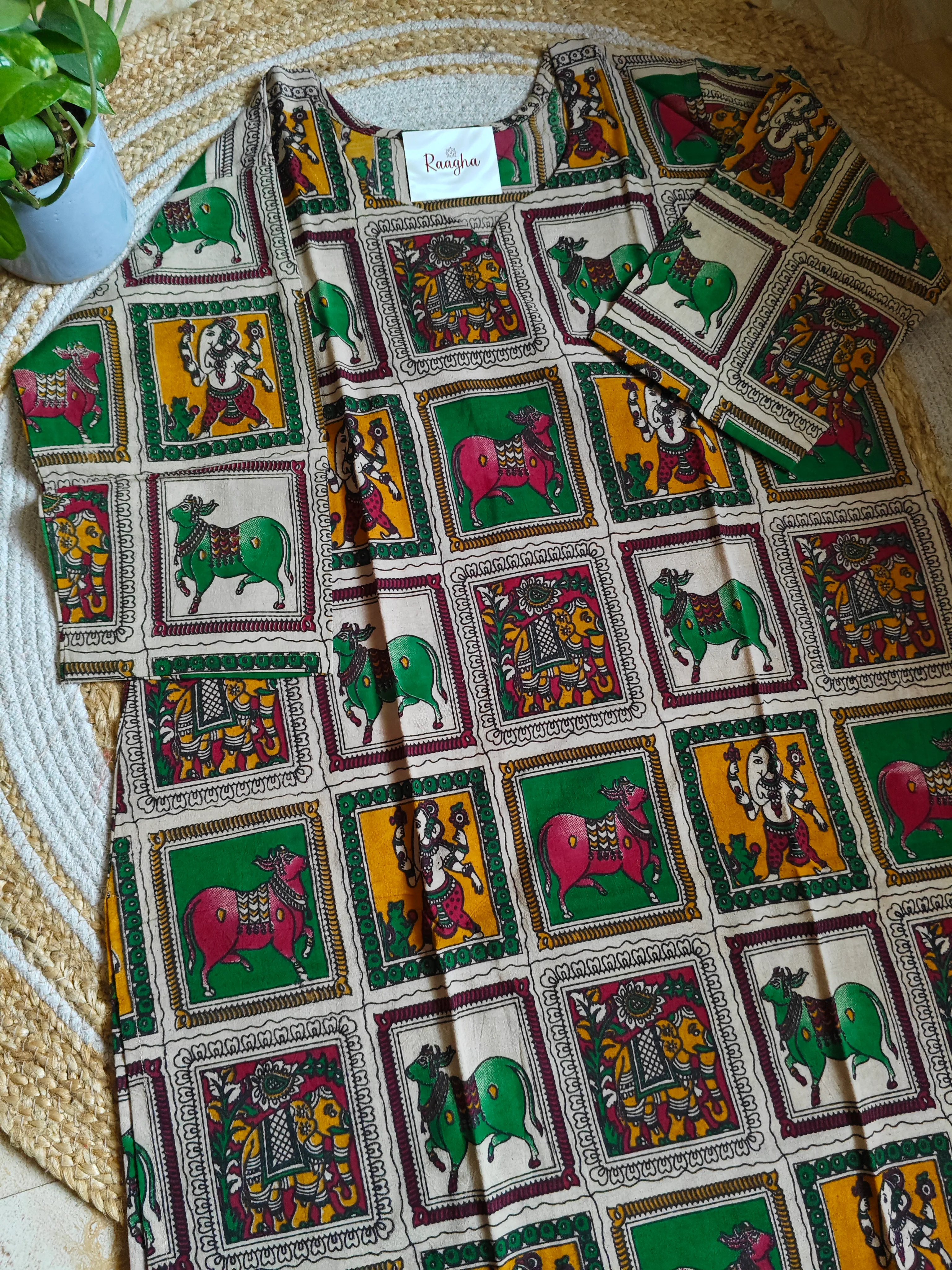 Kalamkari Kurti - Image 2