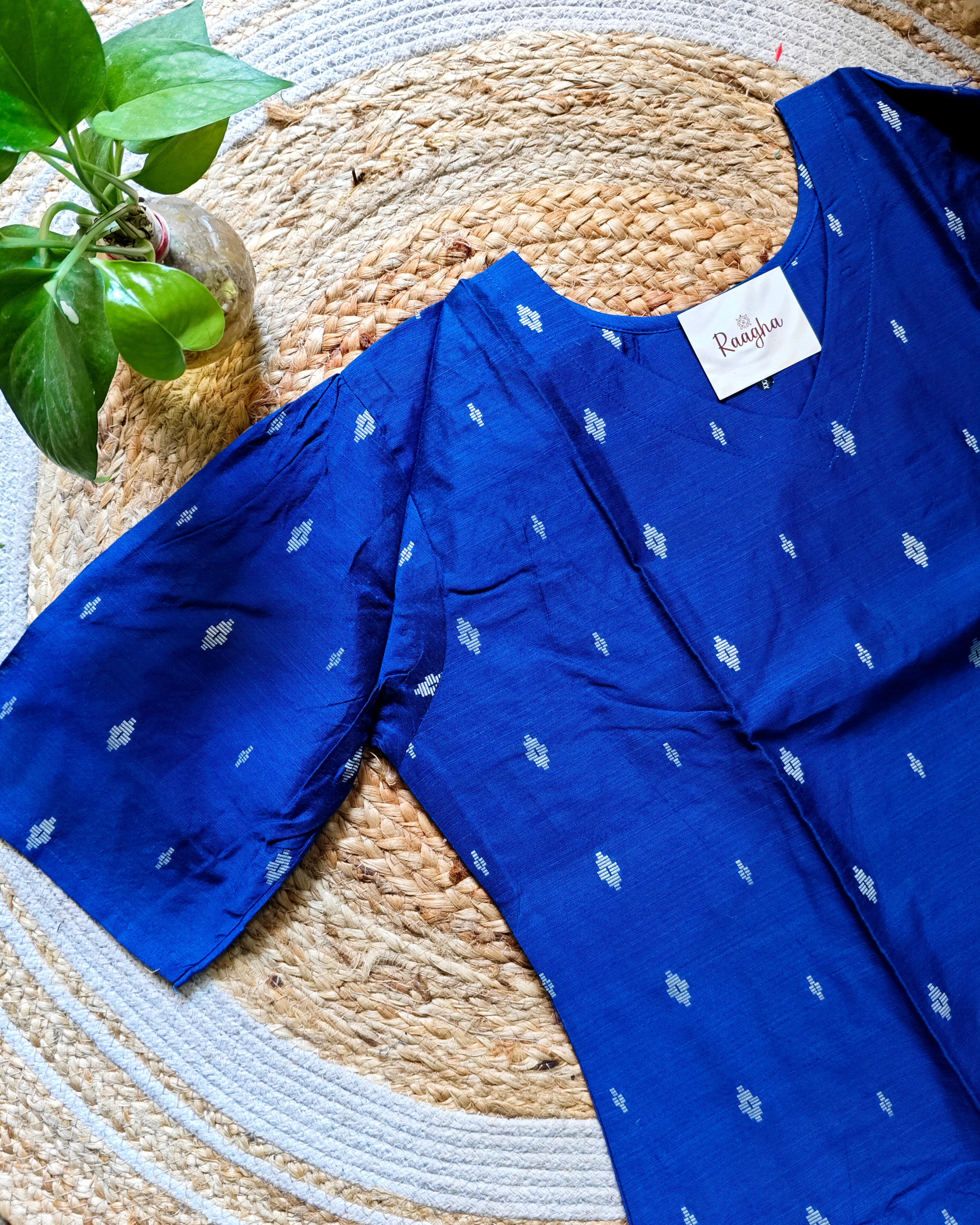 Premium Raw Silk Kurti - Image 2