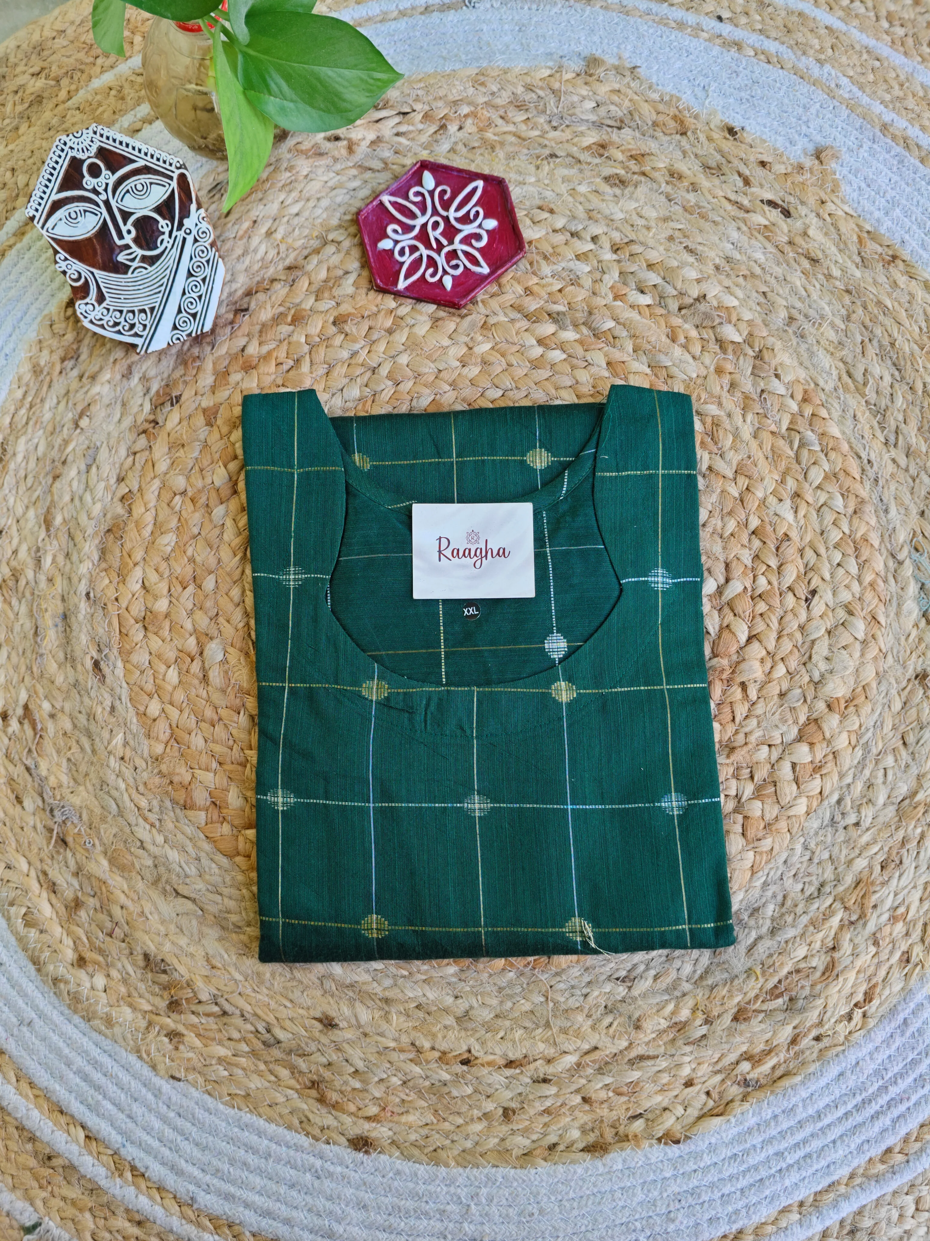 Premium Raw Silk Kurti